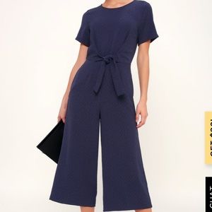 Lulus Navy Jumpsuit